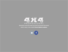 Tablet Screenshot of 4x4profesional.com